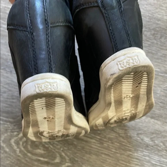 ASH Black High-Top Wedge Sneakers - Picture 2 of 10